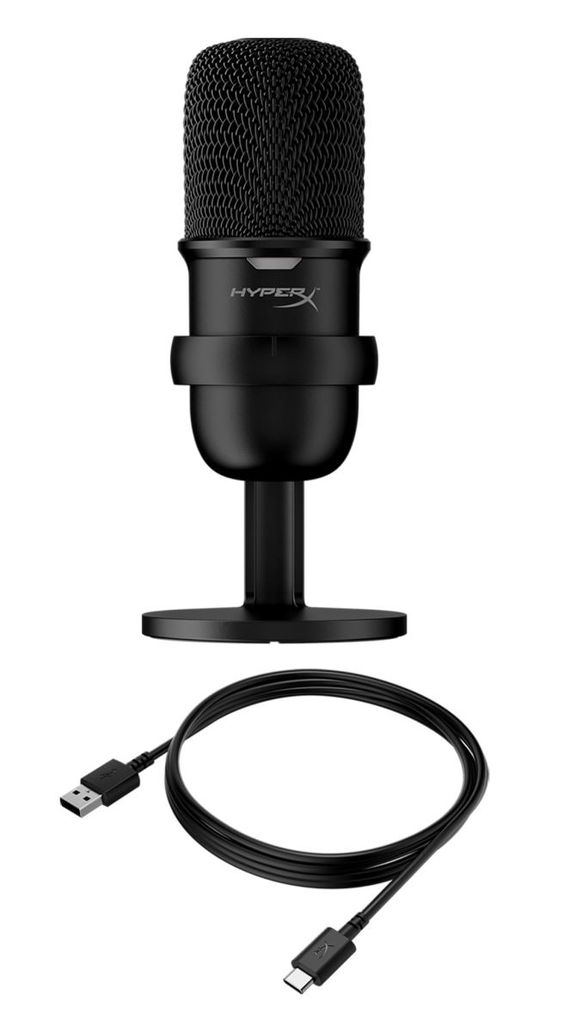 Thiết bị thu âm - Livestream HyperX Solocast 4P5P8AA Đen